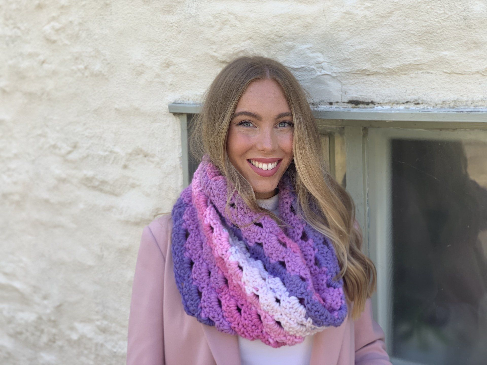 Make with a Caron Cake Cosy Cowl