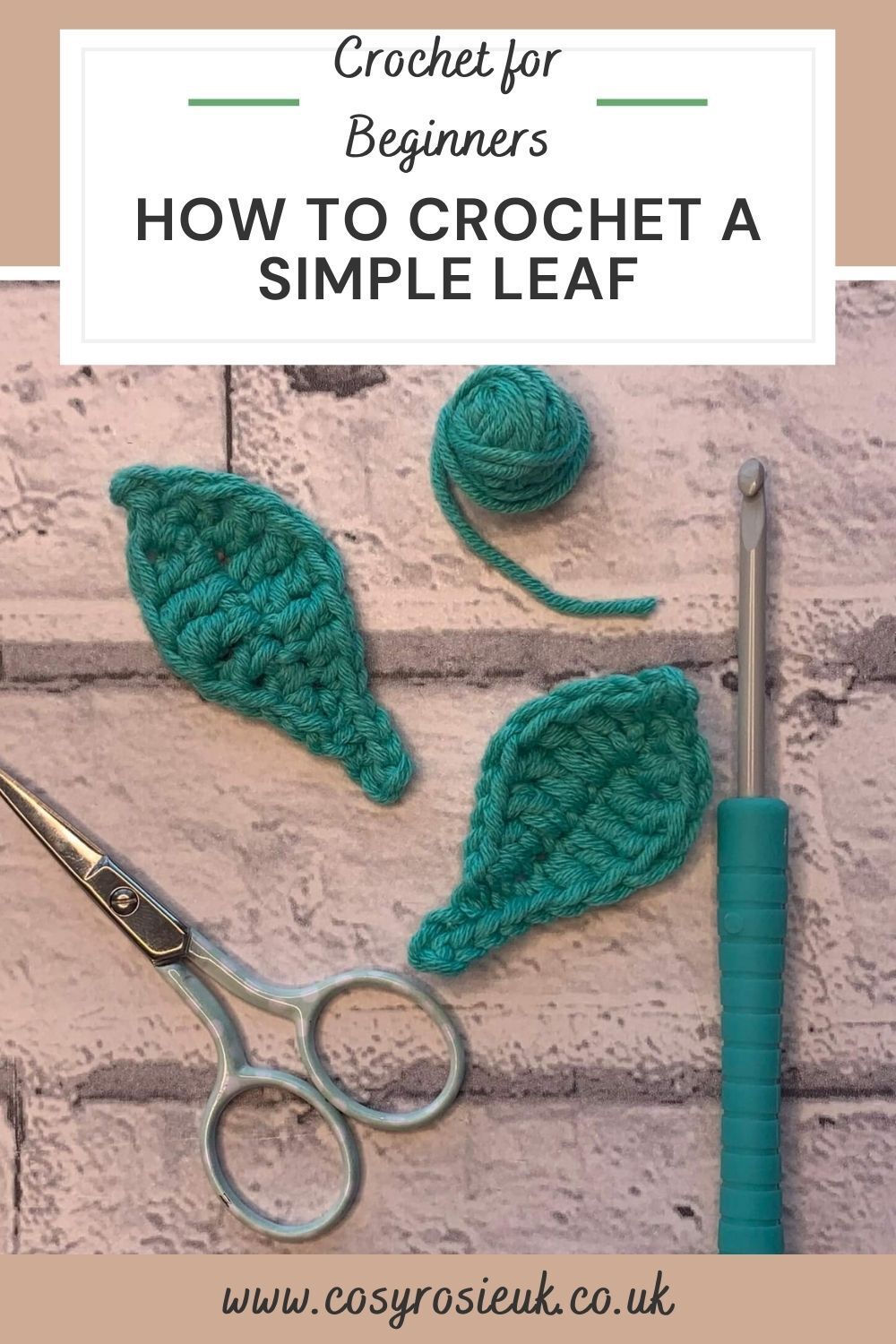 Crochet leaf pattern free