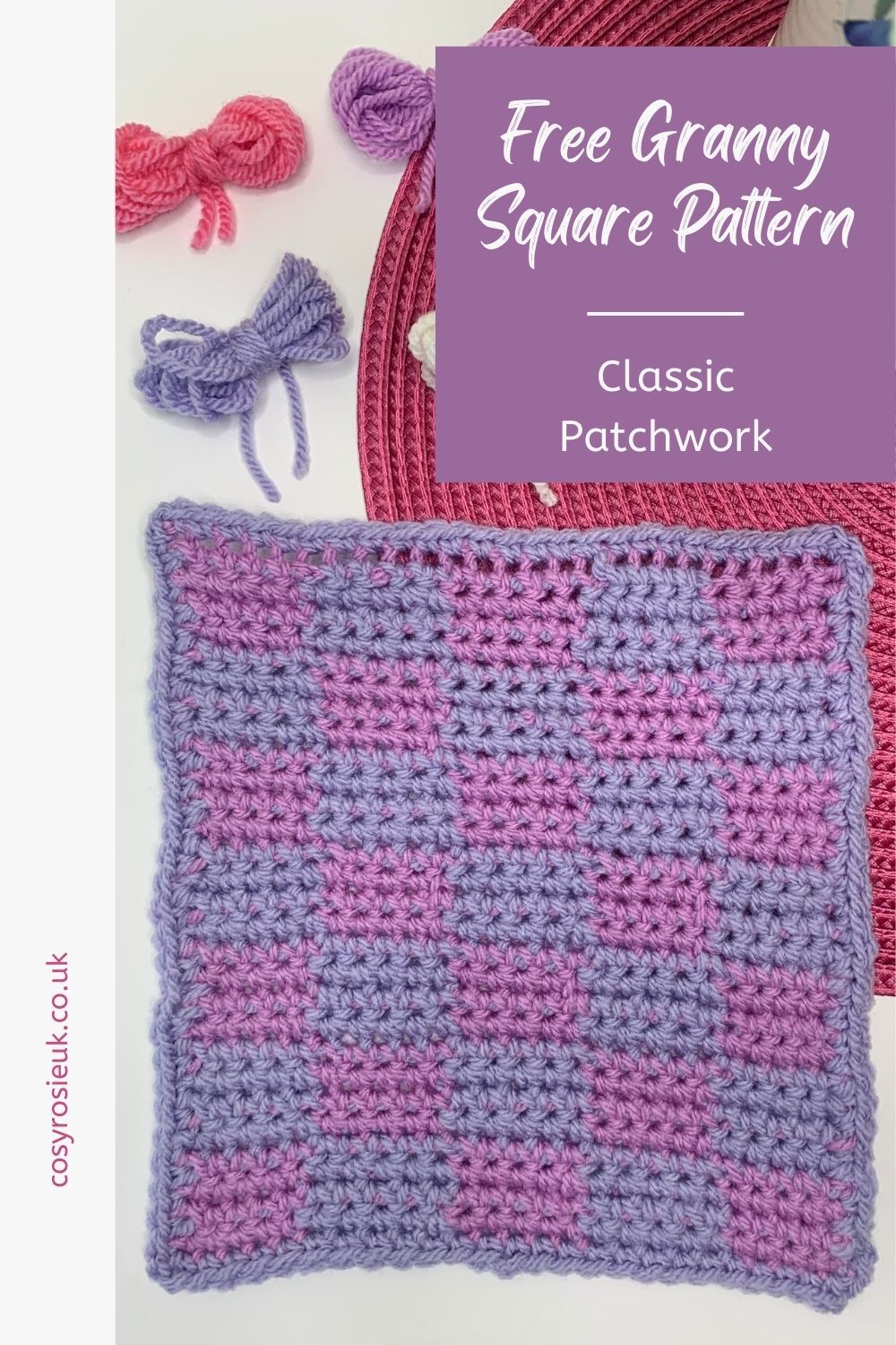 Unique way to join granny squares