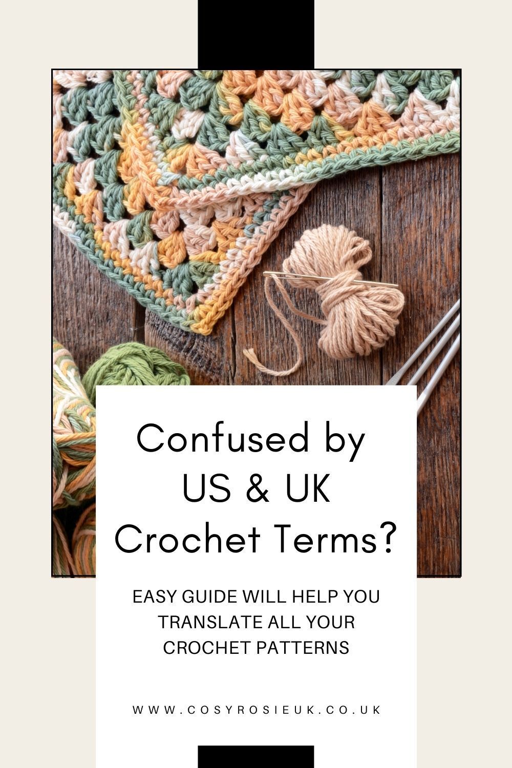 Confused between US & UK crochet terms?