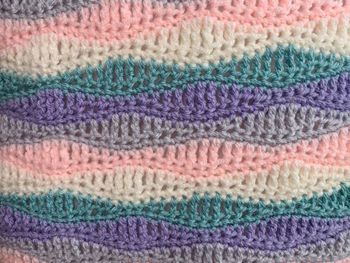 Crochet Wave Stitch Long wave Stitch