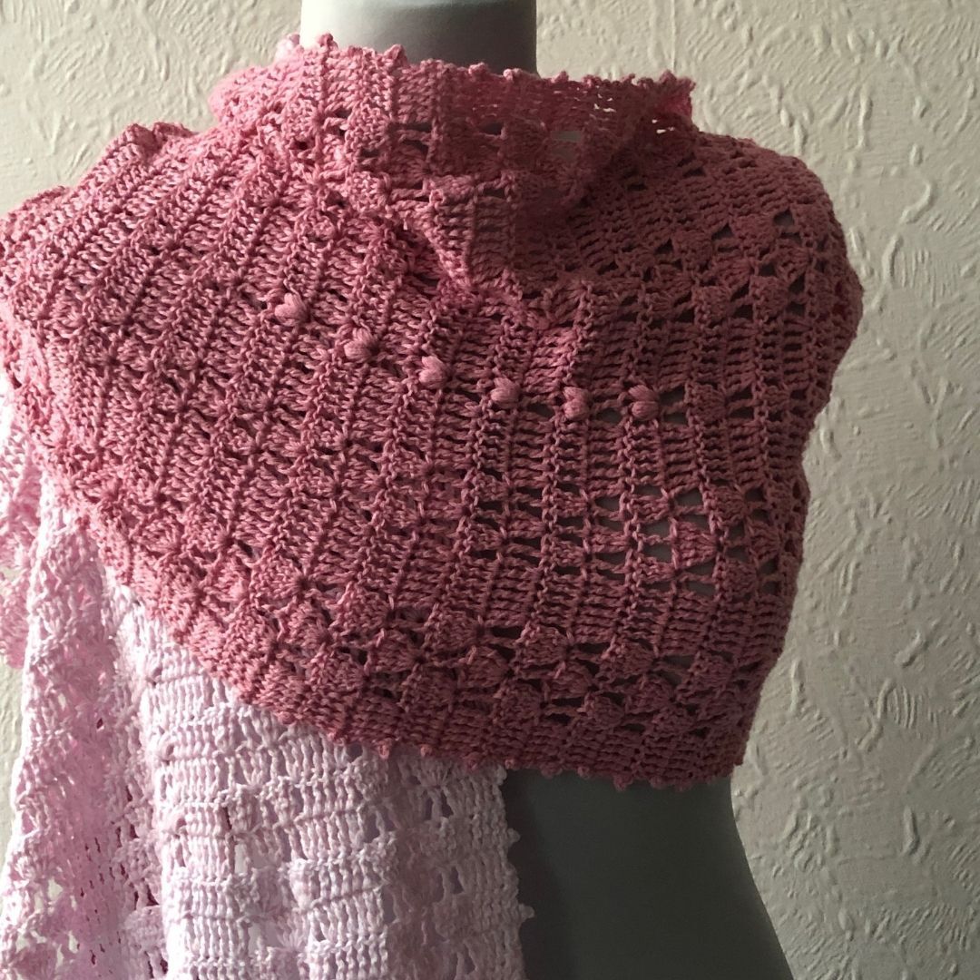 what to make with cotton - shawl