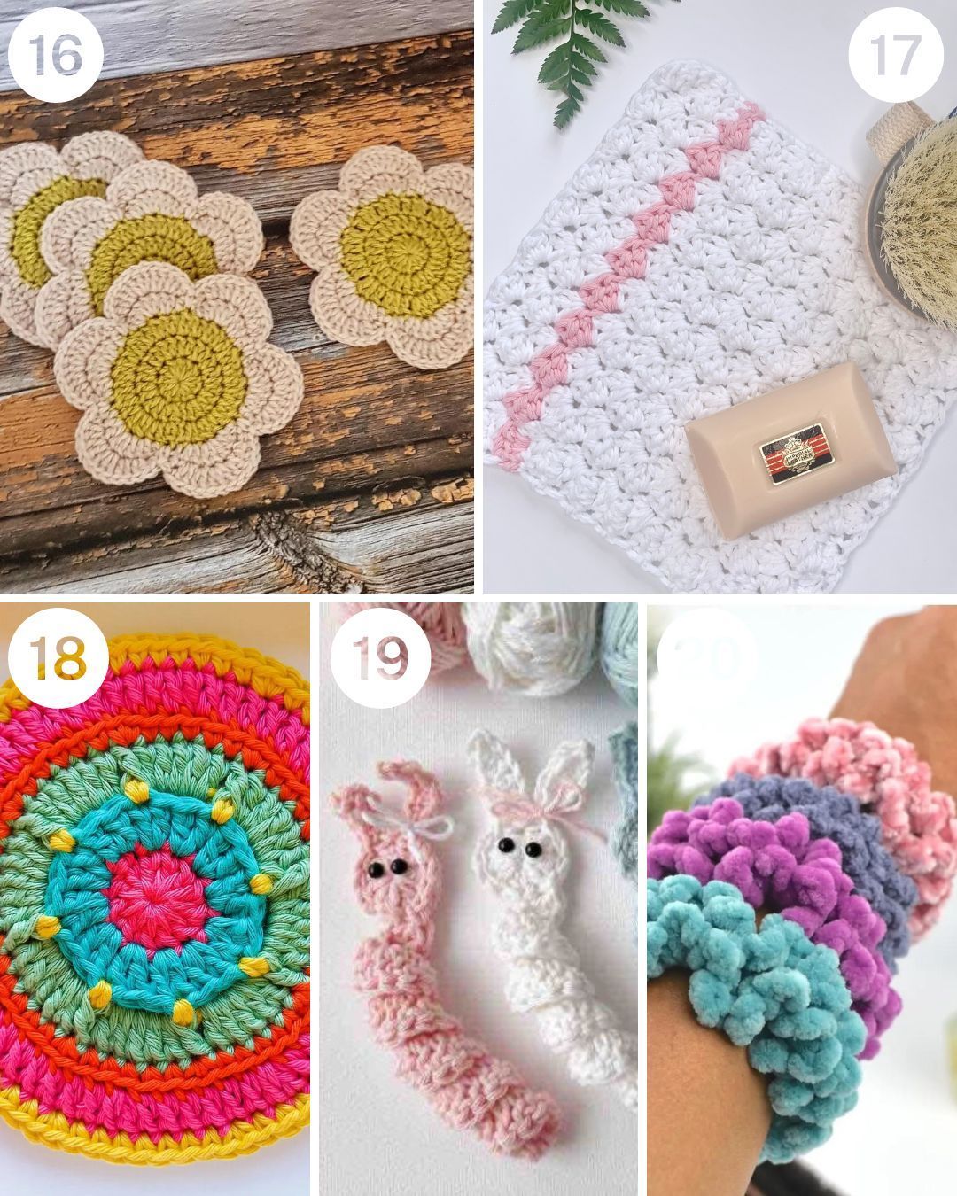 50+ Free Scrap Yarn Crochet Projects To Use Up Your Stash