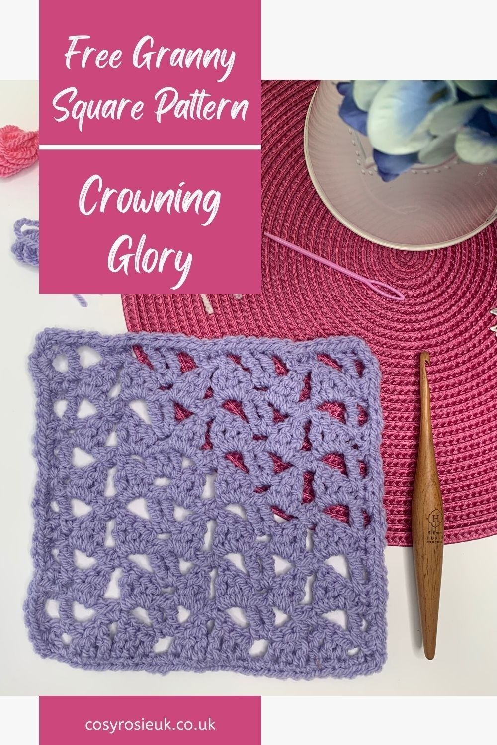 Crowning Glory Granny Square pattern