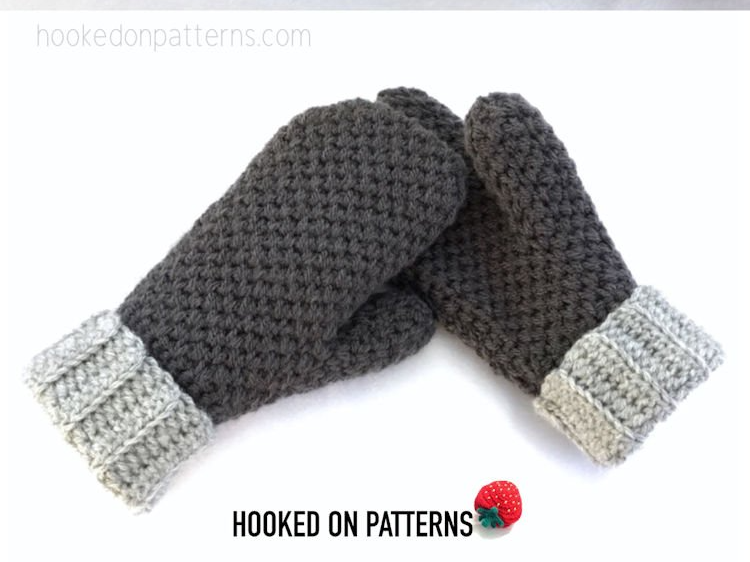 Free Crochet Mitten Pattern
