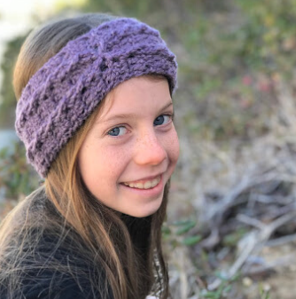 Easy Childs Crochet Headband pattern