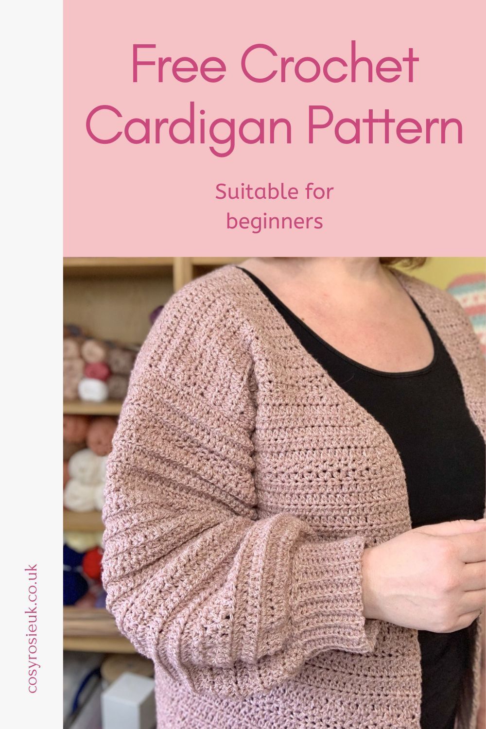 Easy Crochet Cardigan Pattern Free For Beginners