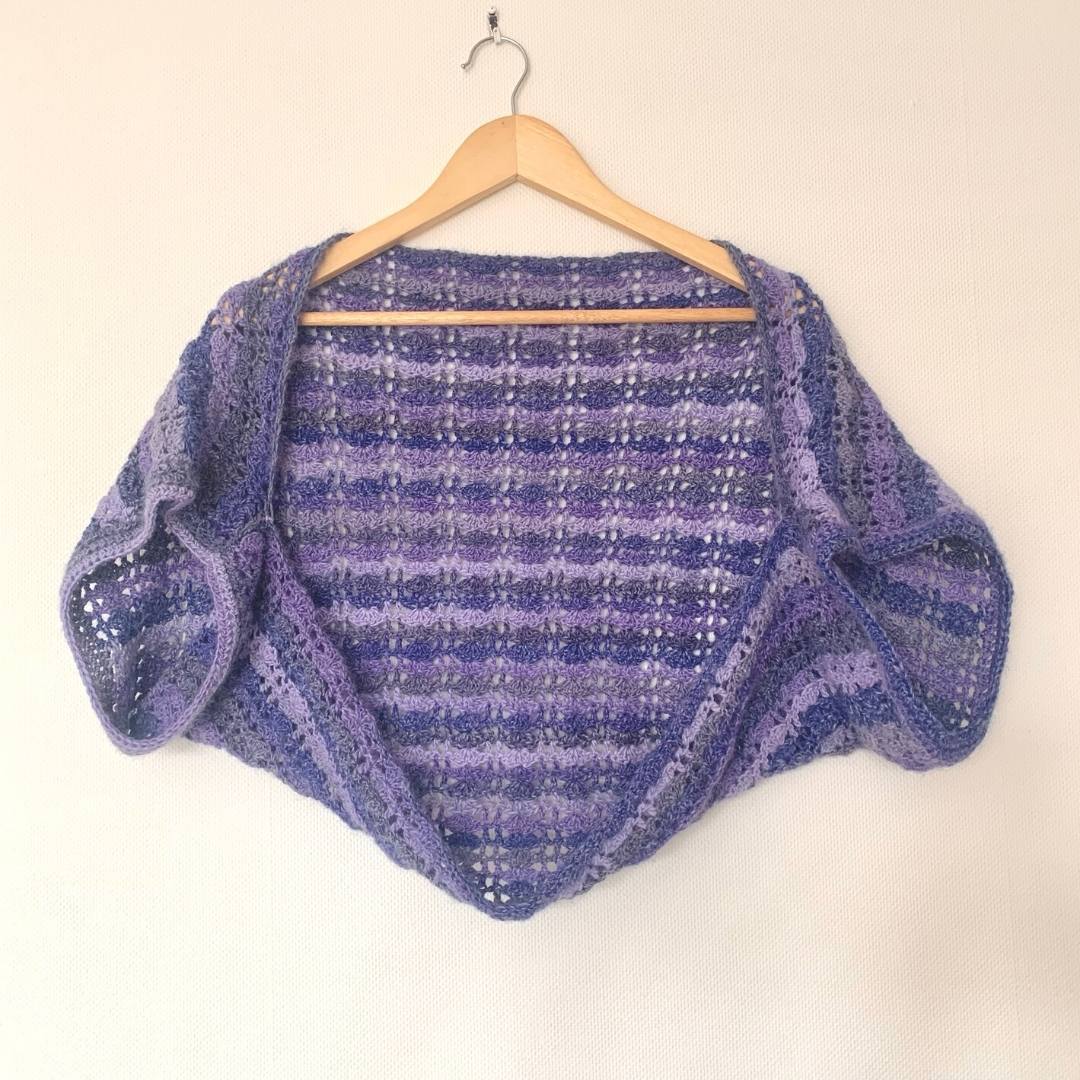 Easy Crochet Shrug pattern free
