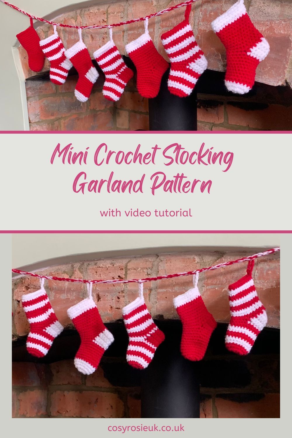 Easy Crochet Christmas Stocking
