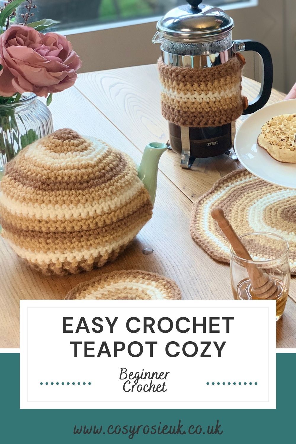 Easy Crochet teapot Cozy