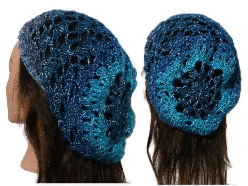 Easy Slouchy Beanie crochet pattern