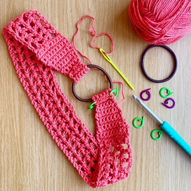 How to crochet an easy Summer Headband