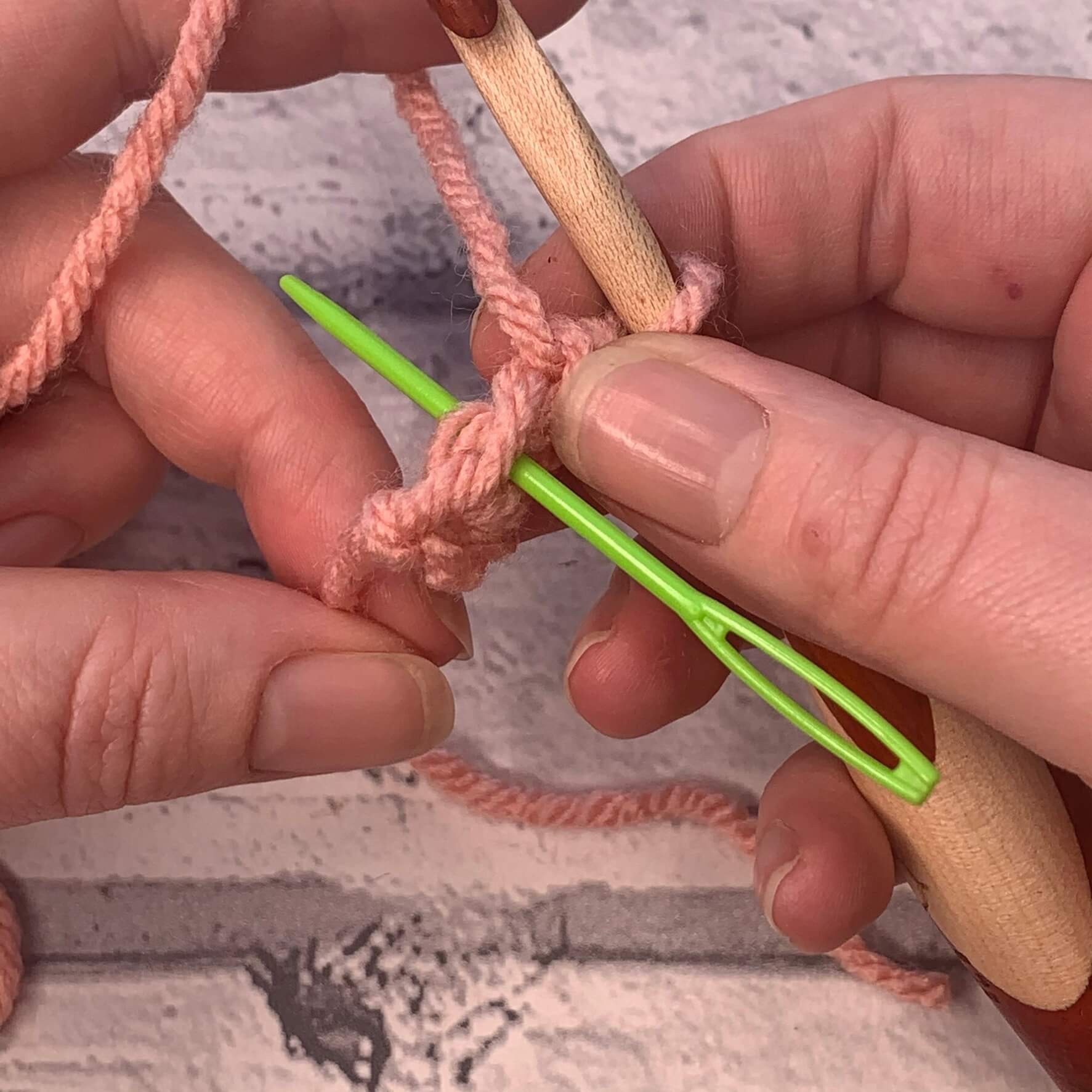 How to crochet a FSc