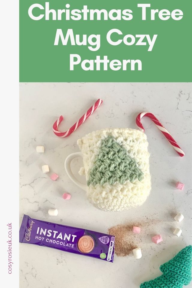 Crochet Pattern - Textured Mug Cozy and Coaster