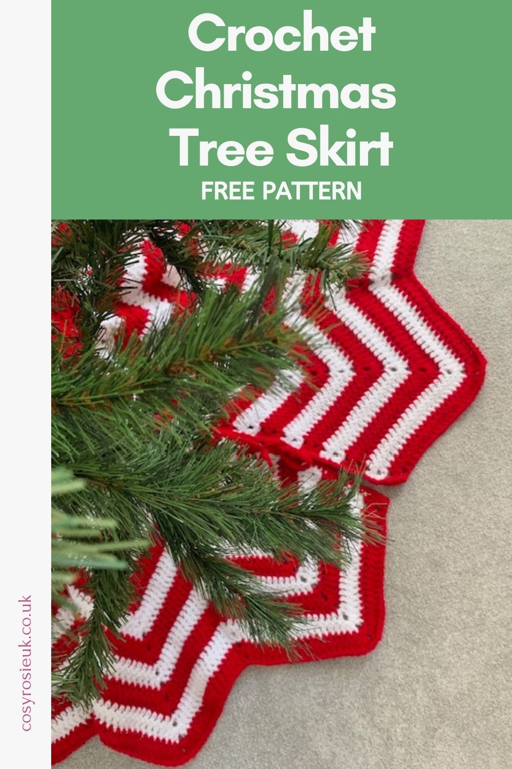 Free Crochet Christmas Tree Skirt Pattern