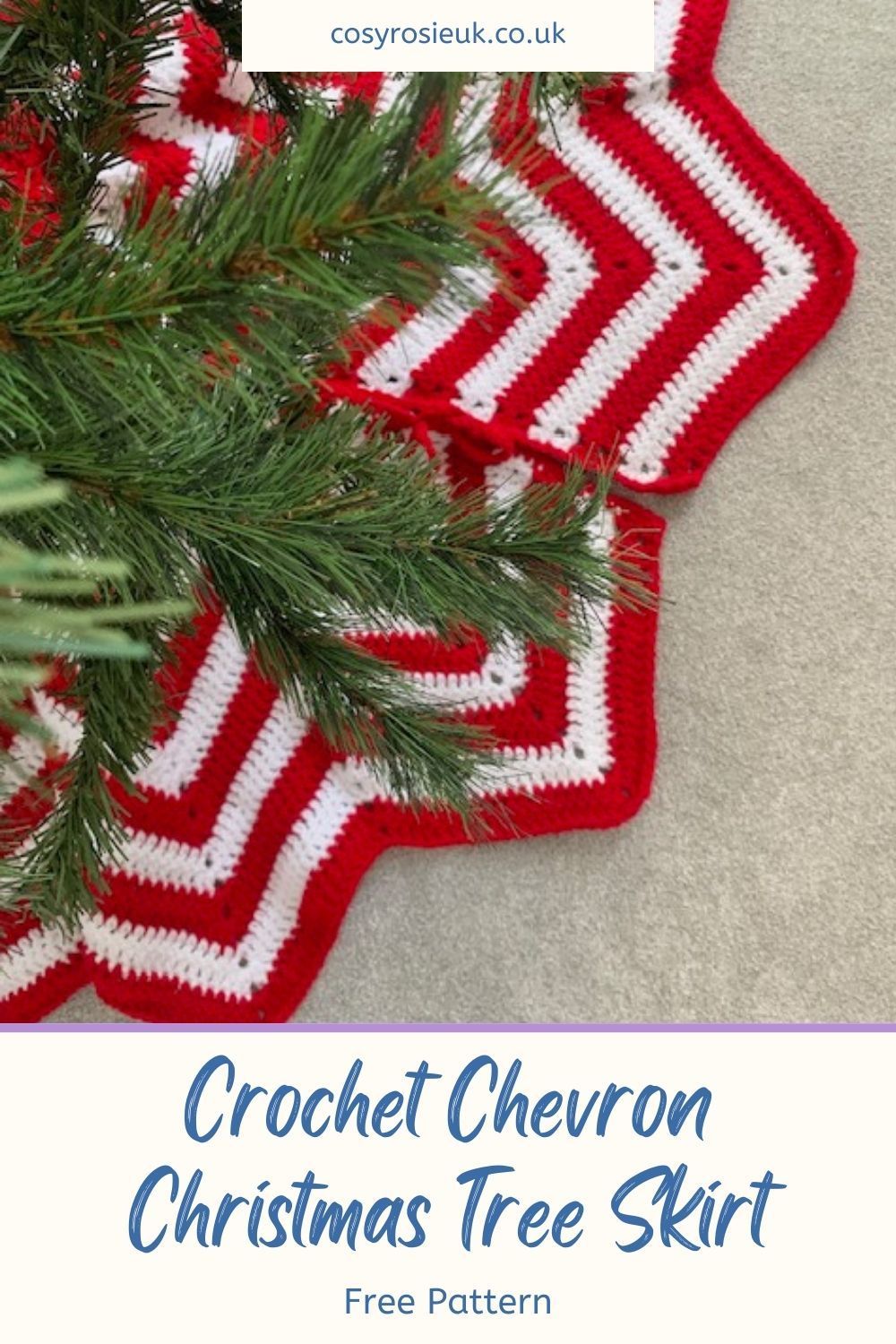 Free Crochet Christmas Tree Skirt Pattern