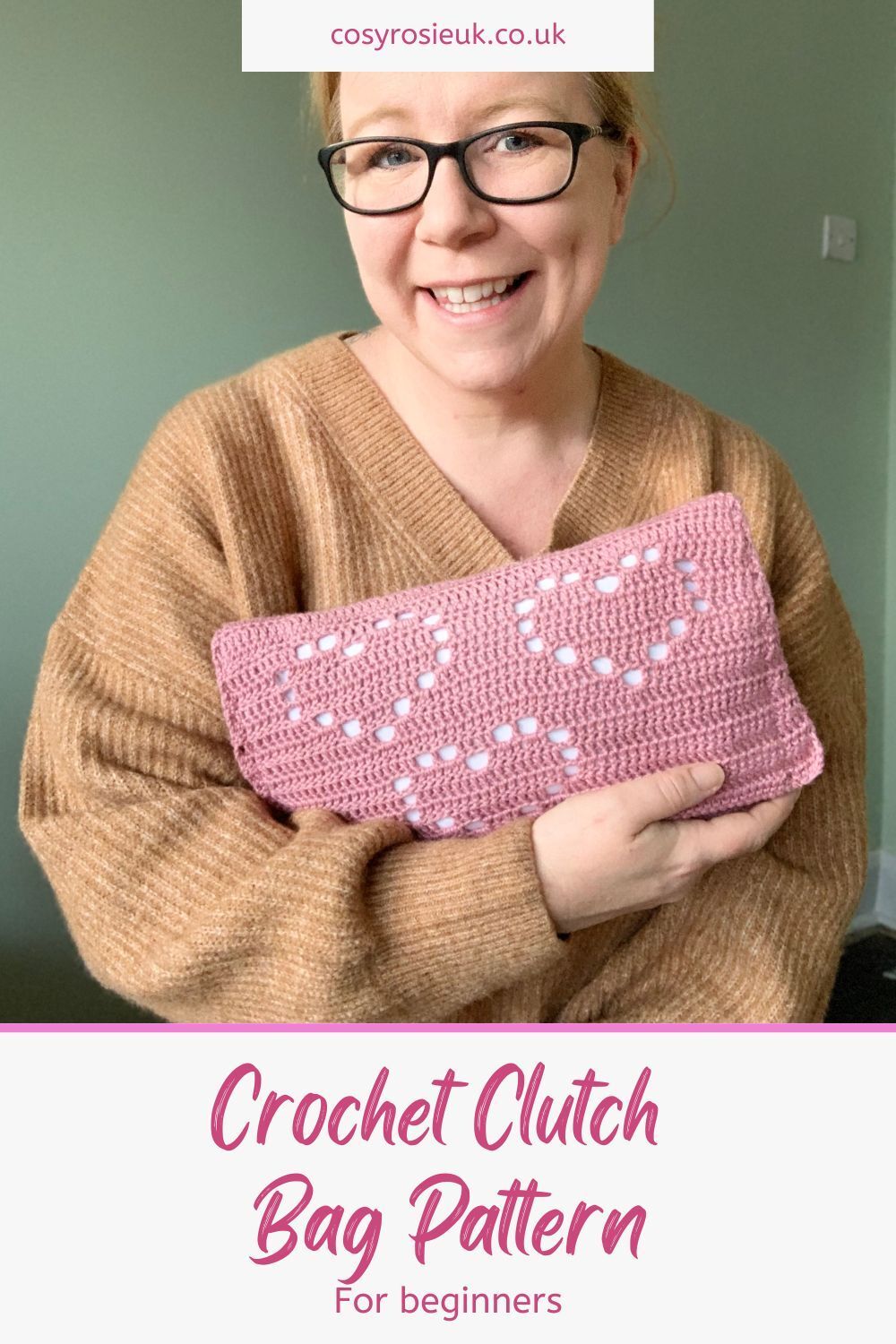 Free Crochet clutch bag pattern