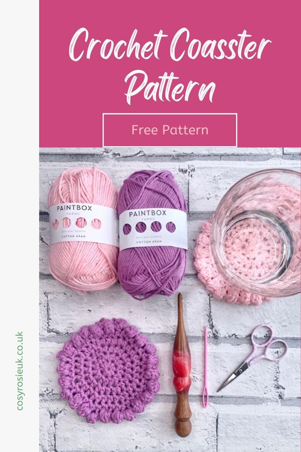 Free crochet Coaster Pattern