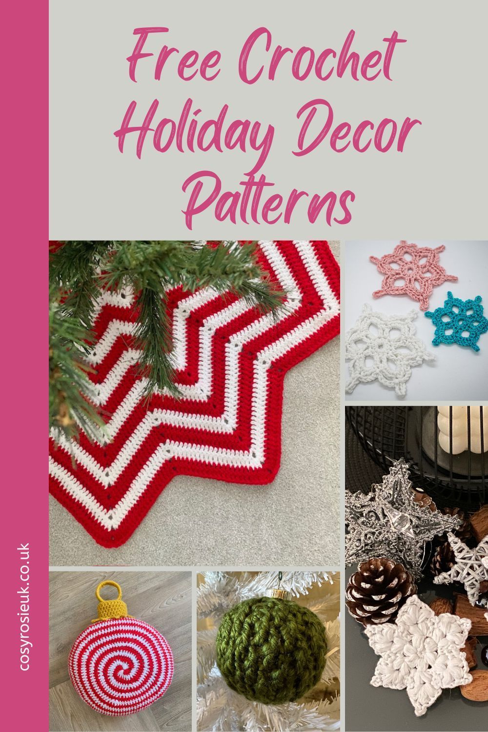 Free Crochet Holiday Decor Patterns Pin (2)