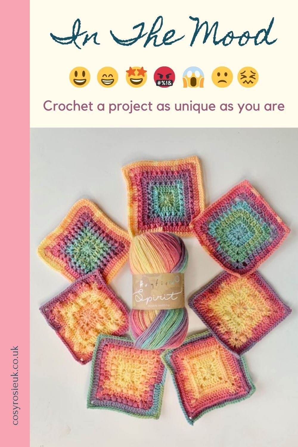 Free Crochet Mood Blanket Pattern