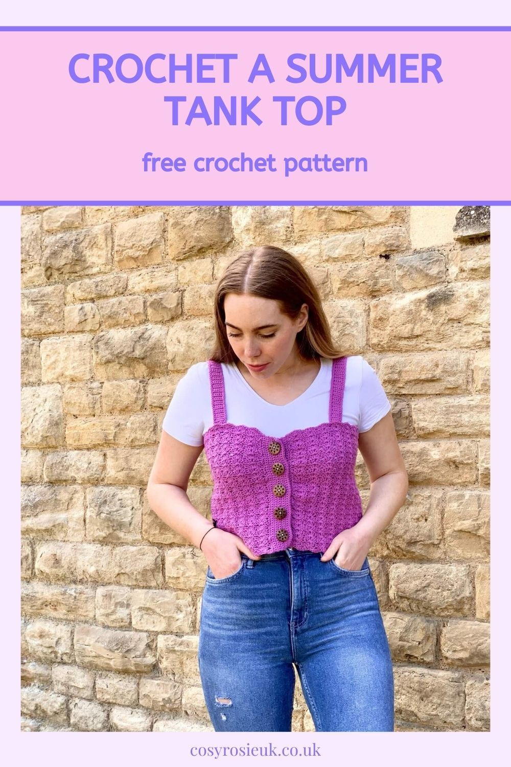 Free Crochet tank top pattern