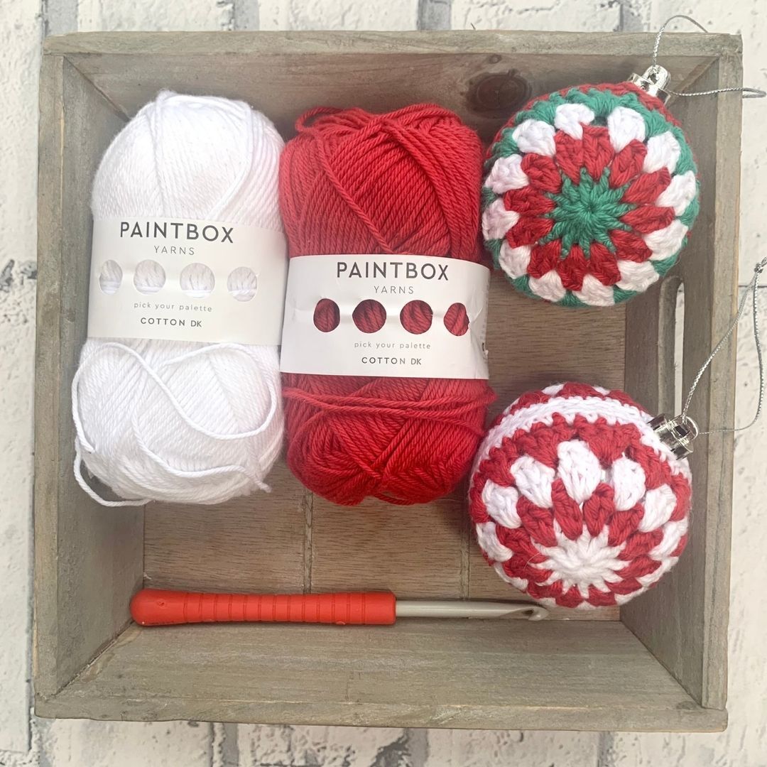 Cotton crochet chistmas decoration