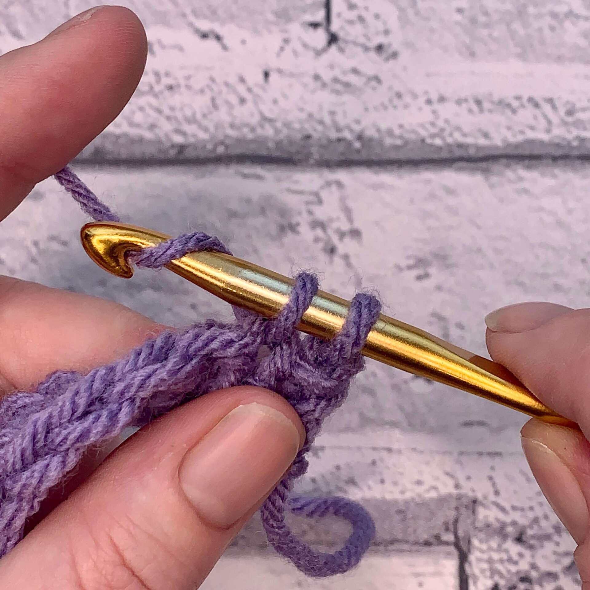 How to Double Crochet UK