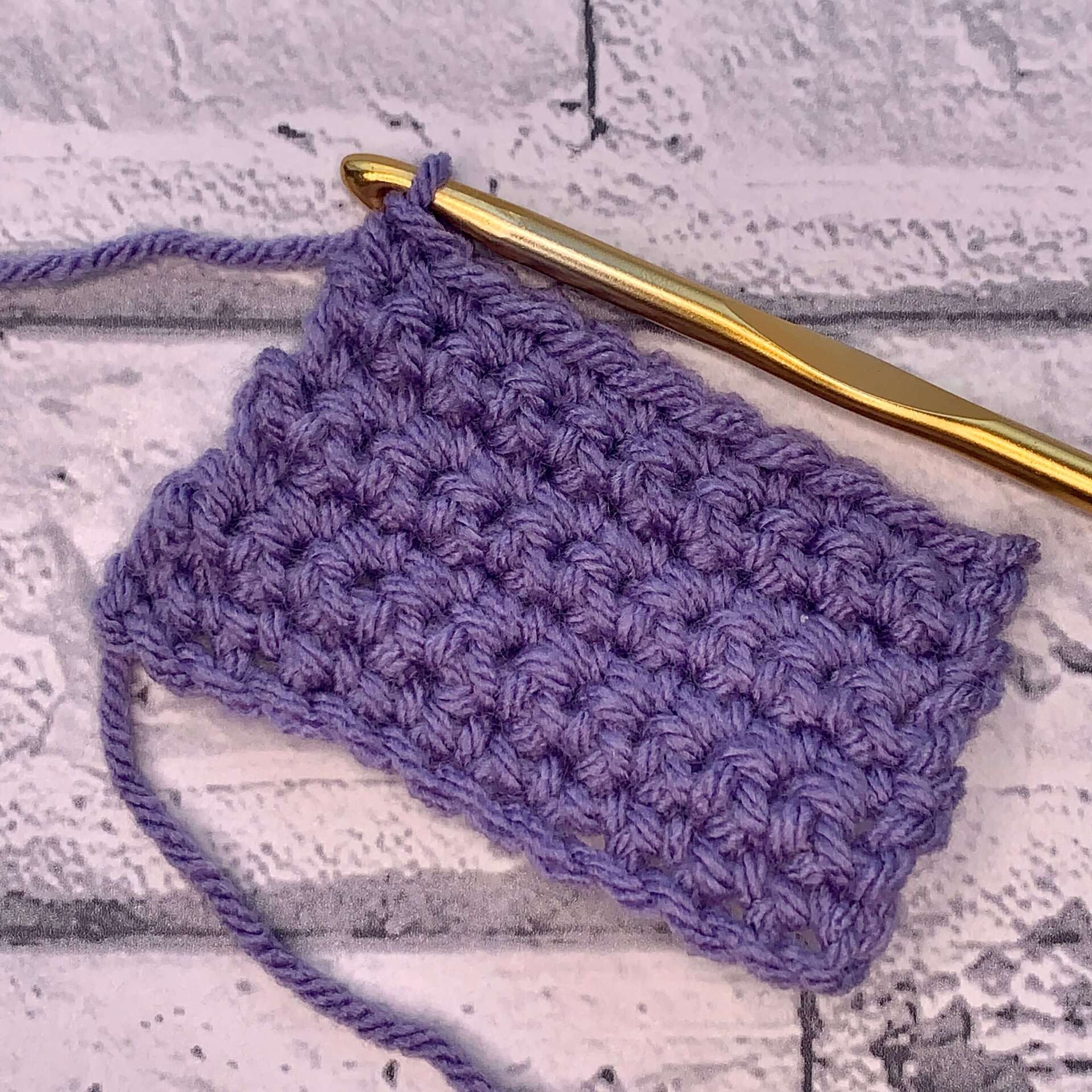 How to crochet Double Crochet