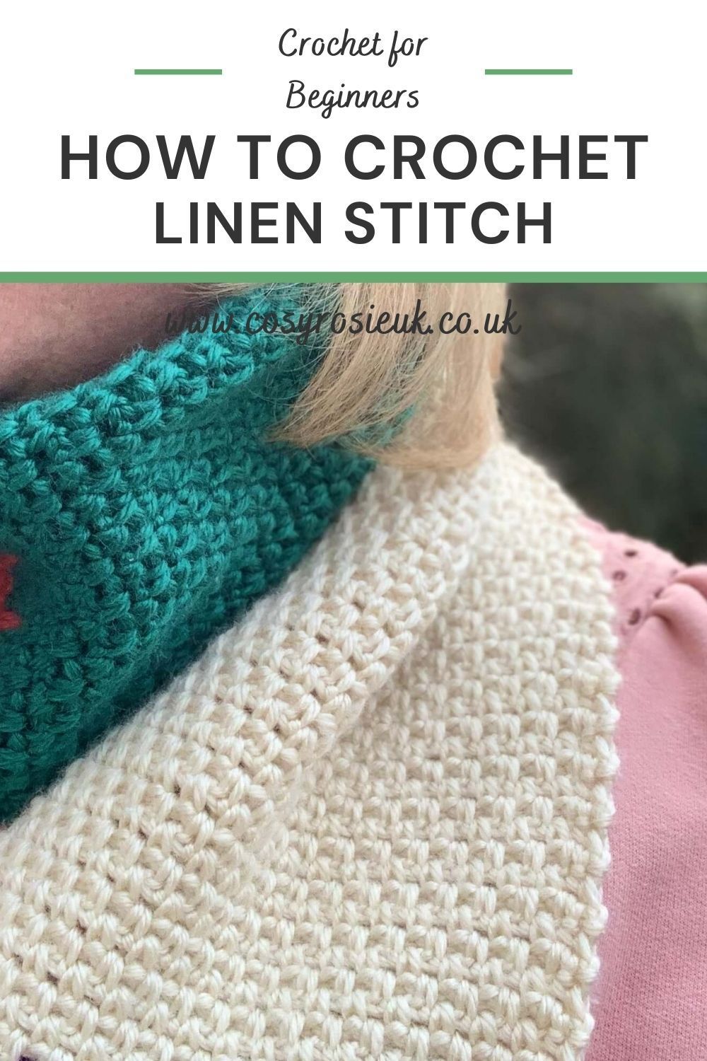 How to crochet linen stitch