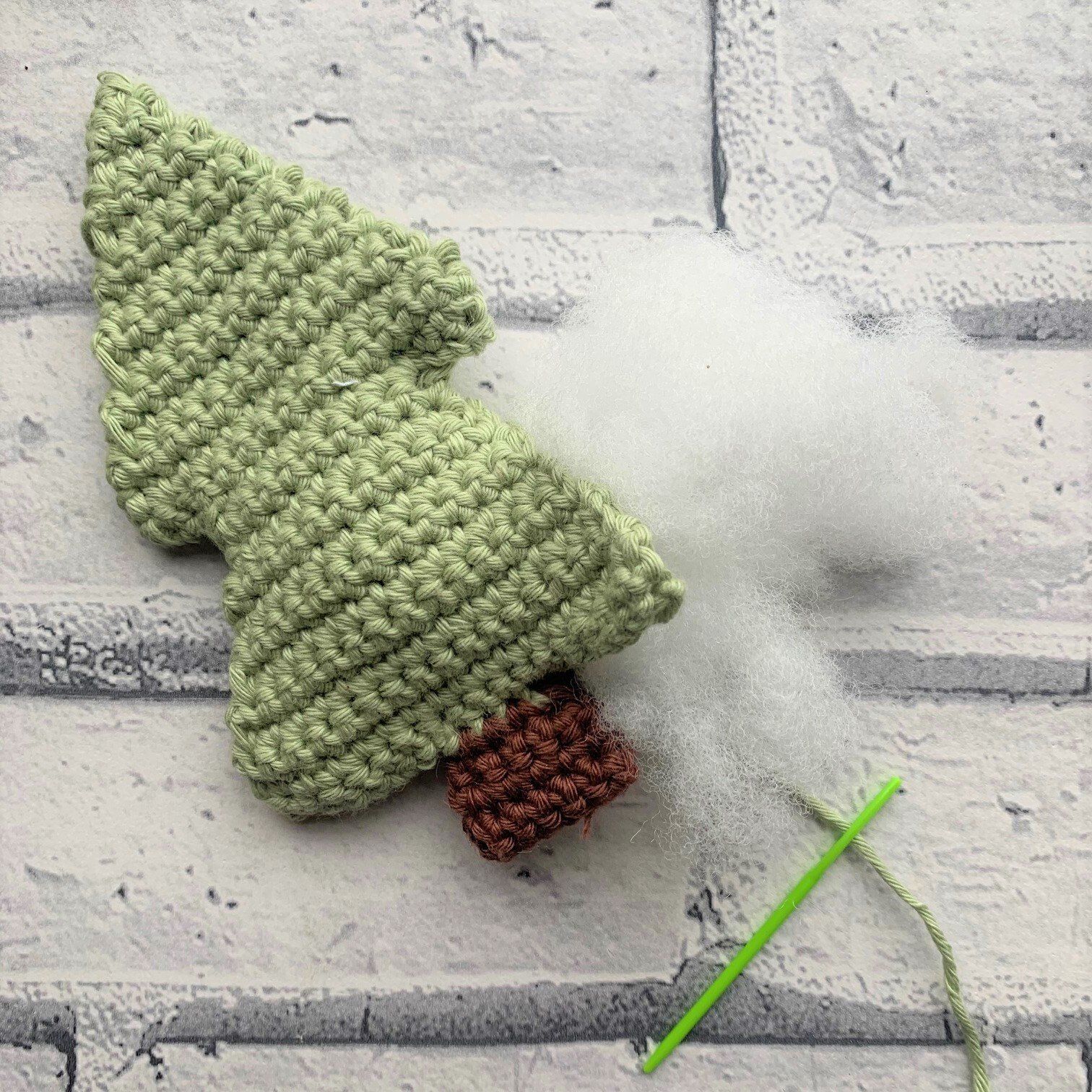 How to crochet a Christmas tree