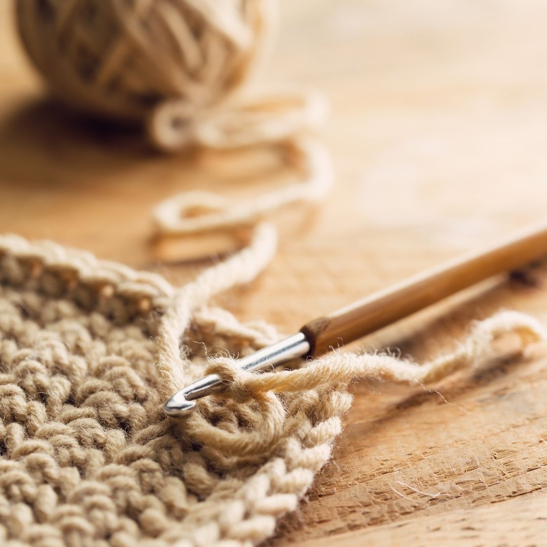 How to stop your crochet curling