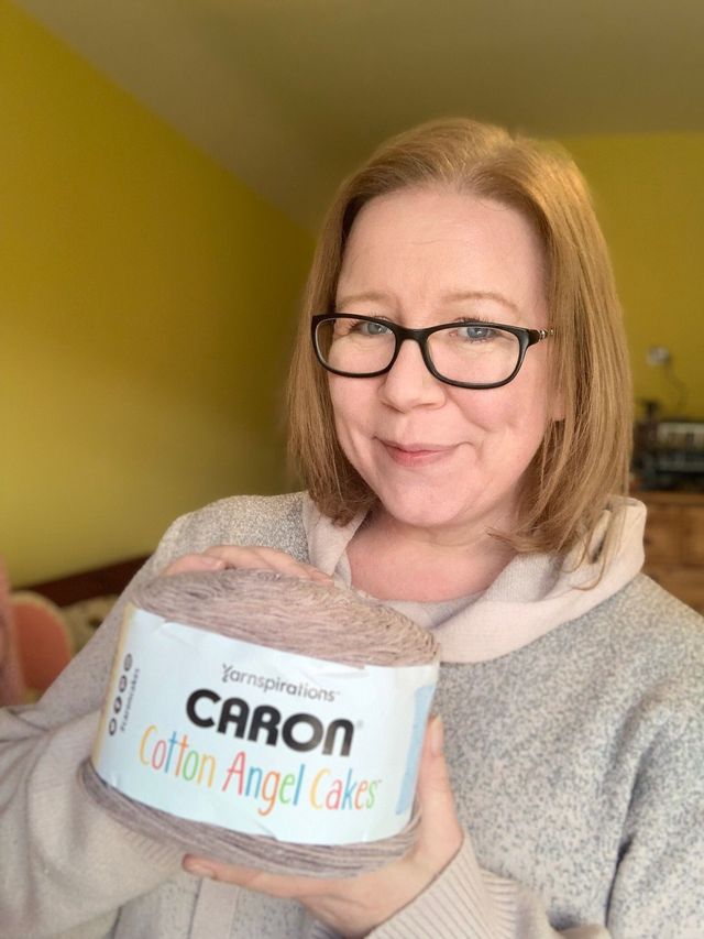 Caron Cotton Angel Cakes Yarn Review #summercelebrationatkrissys 
