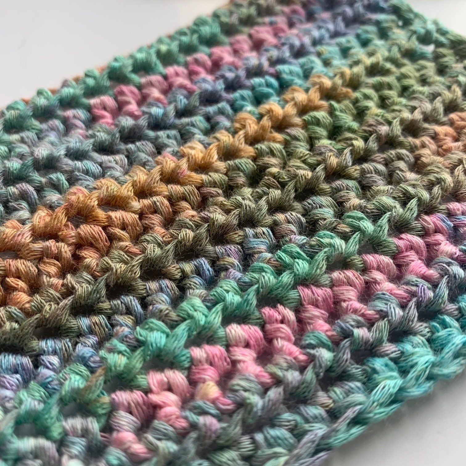 Free Knotted Crochet Headband pattern