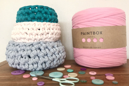 Beginner crochet pattern - crochet bowls