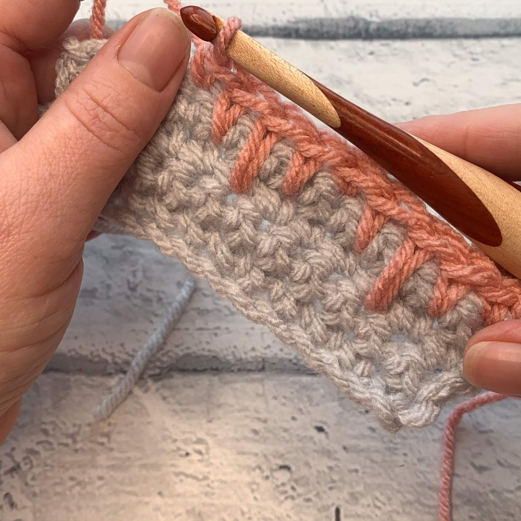 Spike Stitch crochet pattern