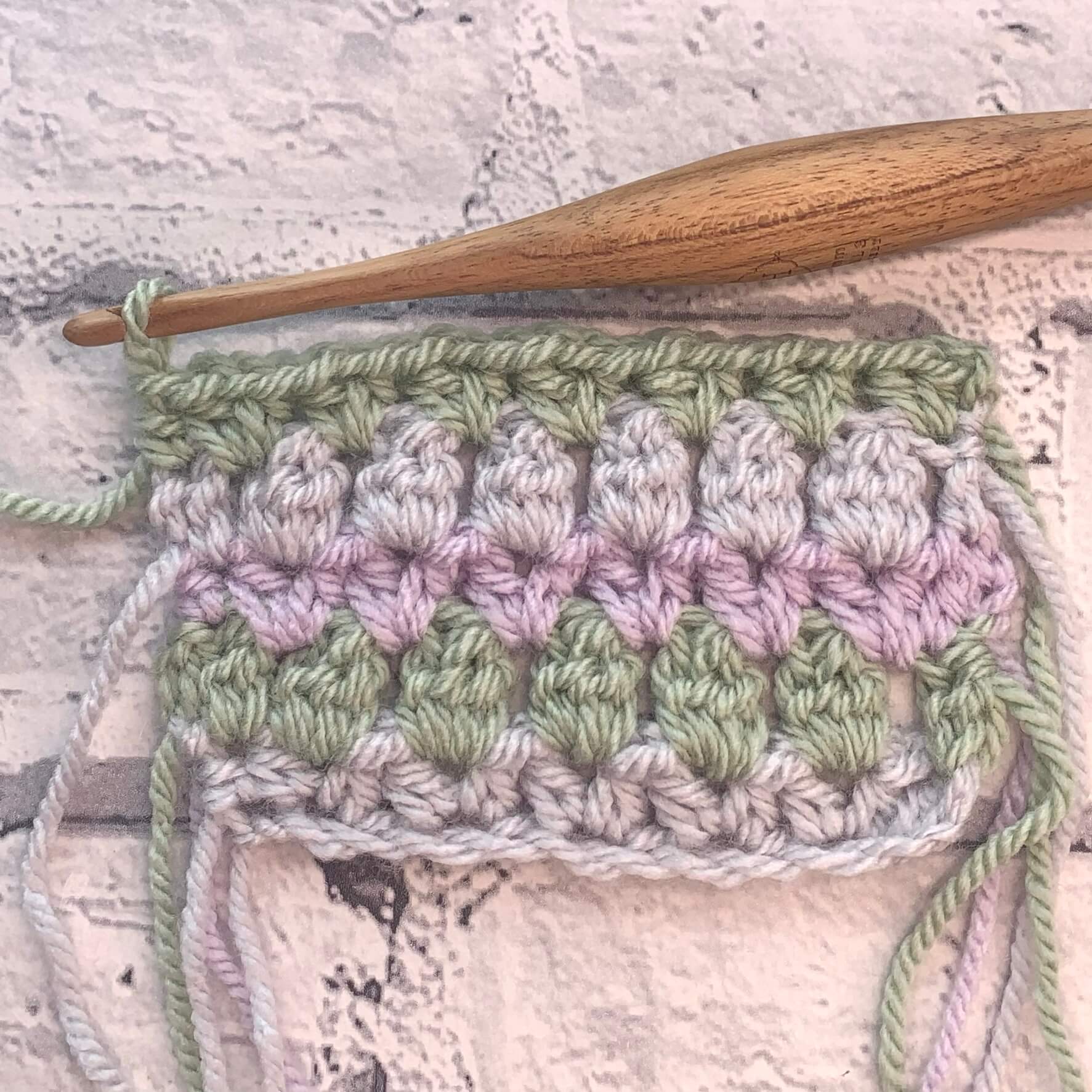 Zig Zag Lozenge Crochet Pattern