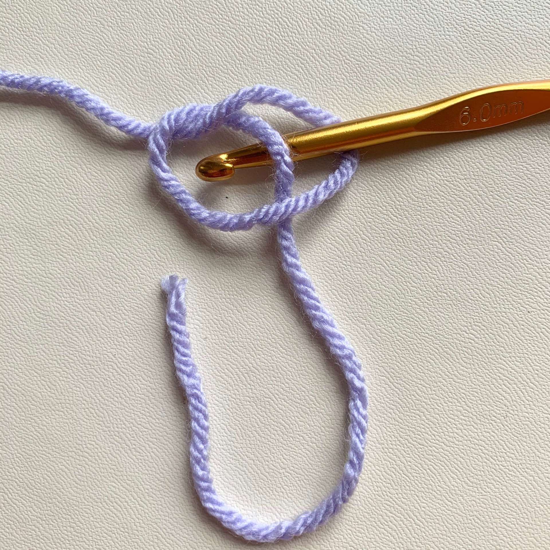 Slip Knot and Chain Learn to Crochet