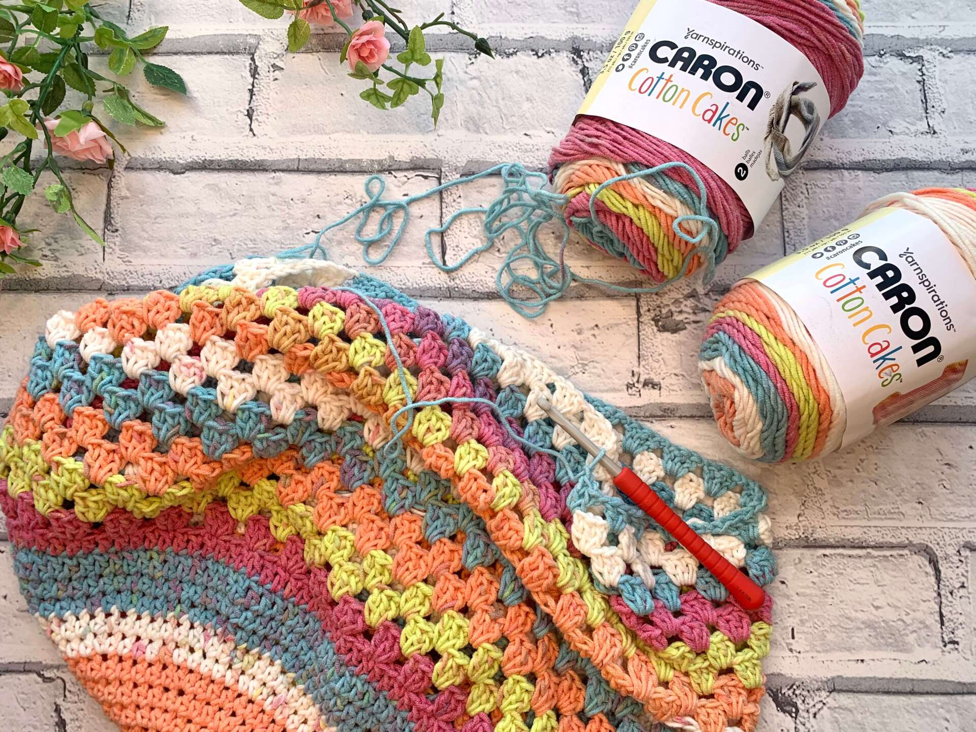 How to crochet a market bag
