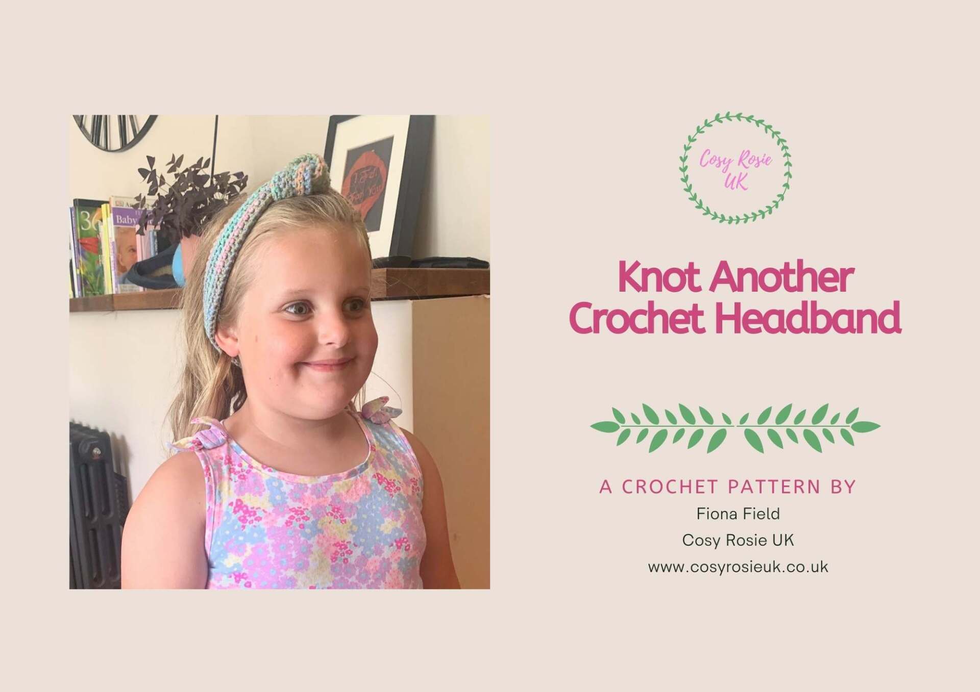 Knotted Easy Crochet Headband Pattern