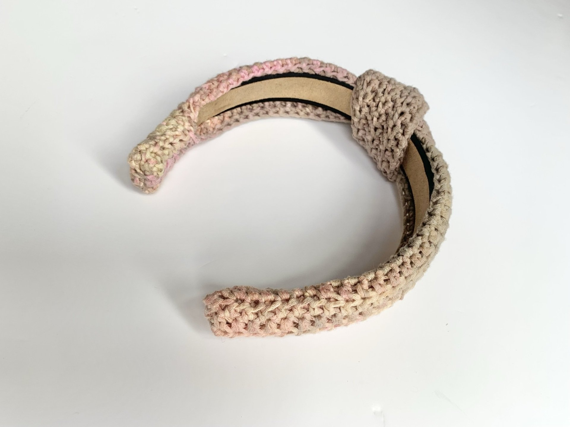 Knotted Crochet Headband