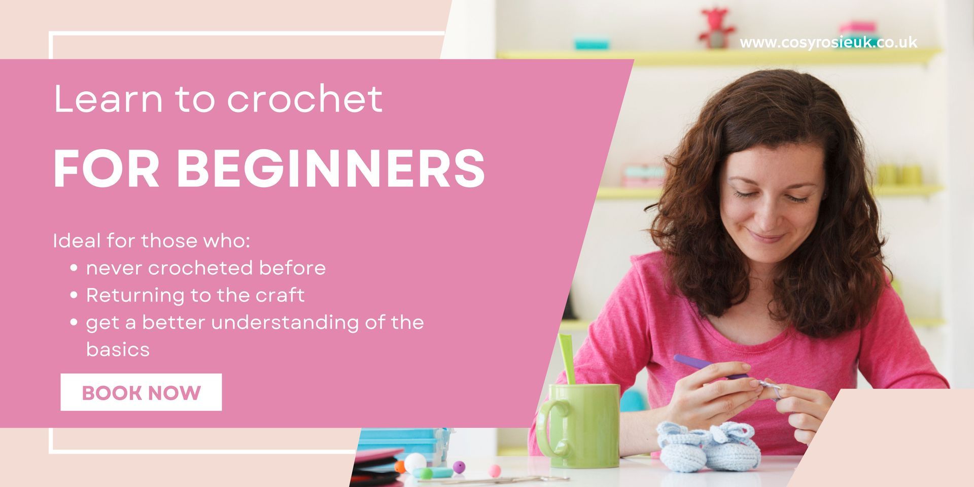 Learn to crochet Workshop in Northampton