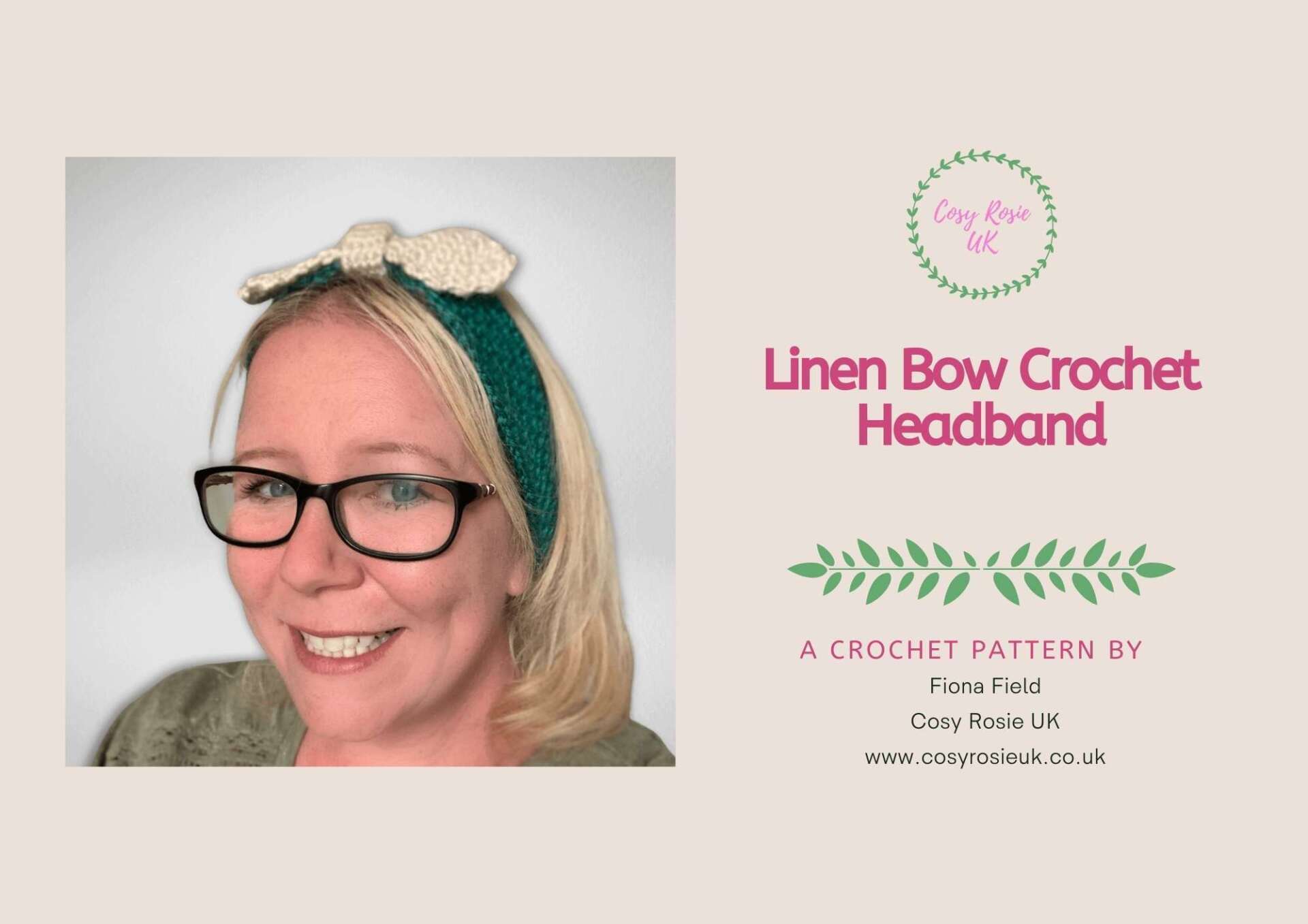 Knotted Crochet Headband Pattern