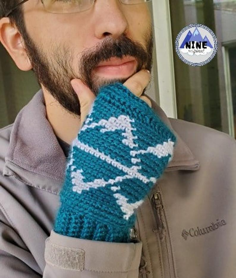 Mens Crochet Pattern Gloves