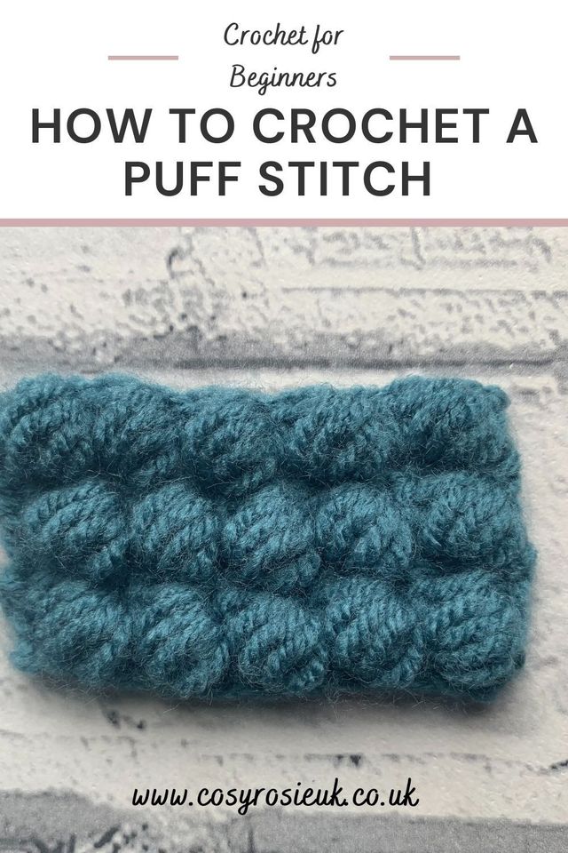 How to Crochet Puff Stitches: Complete Beginner's Guide (detailed
