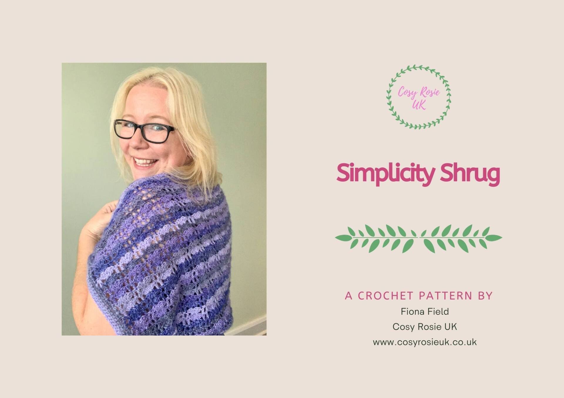 easy Crochet Shrug cocoon pattern free