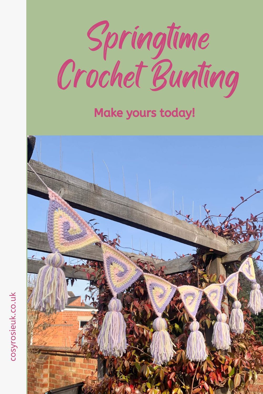 Crochet Bunting Free Pattern