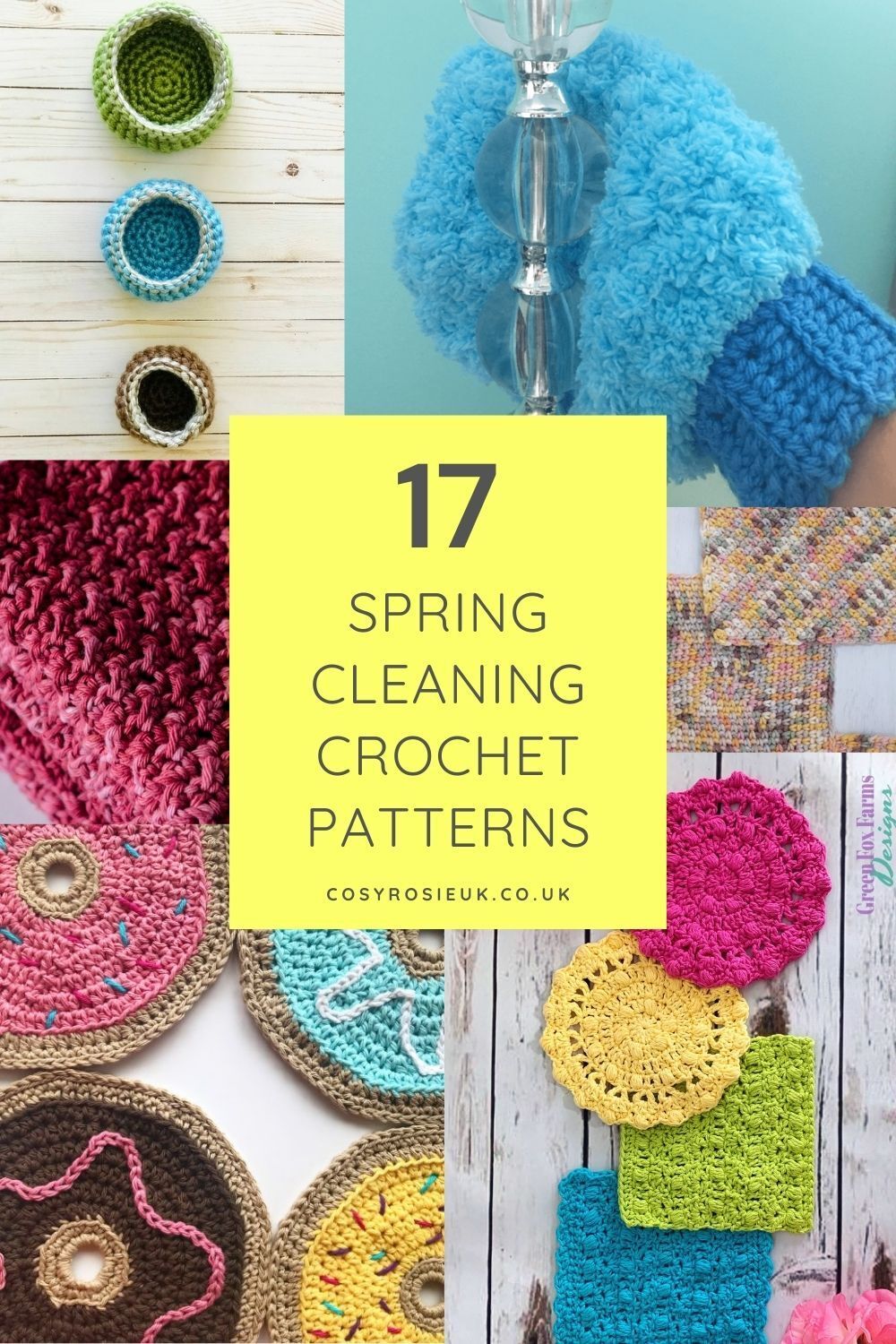 20 Spring Cleaning Crochet Patterns