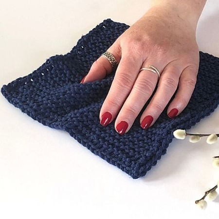 Tunisian Crochet Dish Cloth