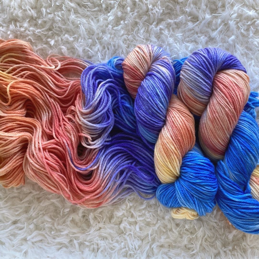 Types of Hand dyed yarn