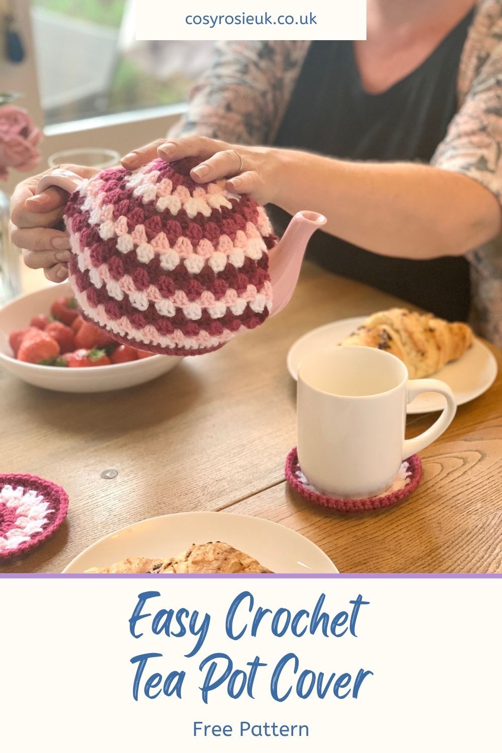 Vintage Crochet Tea Cosy Free Pattern